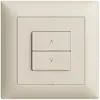 Stazione secondaria INC 1K/2T per interruttore tapparelle Edue Wiser crema 