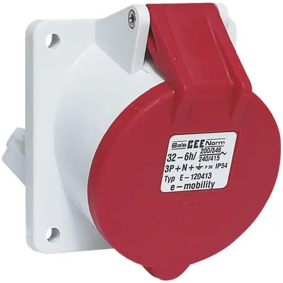 Presa INS eMobile CEE 3P 16A 230V 6h blu IP44 