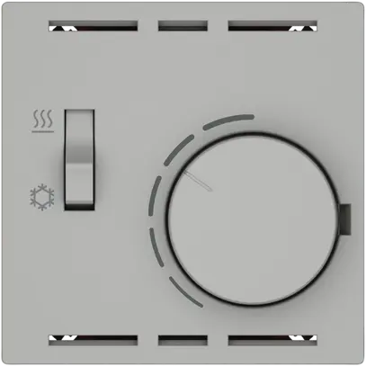 Termostato ambiente EDIZIO.liv SNAPFIX® inter.risca./refrig.230VAC 50Hz grc 