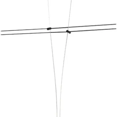 Luminaire sur câble SLV pour TENSEO, GX5.3 35W IP20 noir 