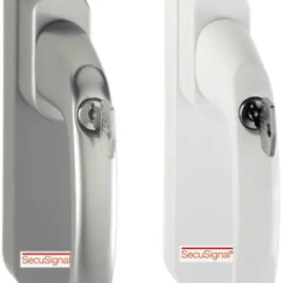 Poignée de fenêtre RF Omnio blanc pur verrouillable 