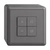 Station secondaire pour variateur AP 1c/4t scène WLAN Edue Wiser gris foncé 