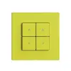 Kit recouvrement pour interrupteur stores 2c/4t Edue Wiser lemon 