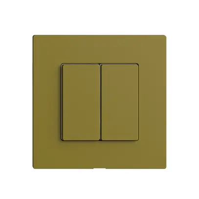 Commande pour interrupteur 2K/2T Edue Wiser olive 
