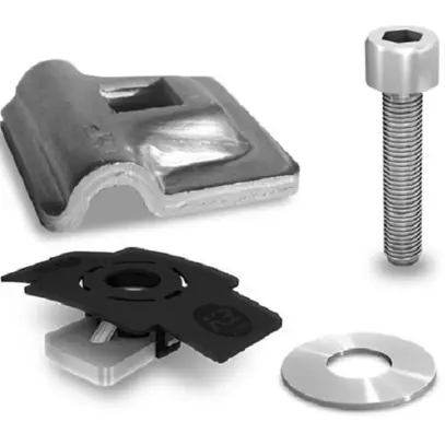 K2 Morsetto di protezione dal fulmine Multi Alu 8 mm Set 