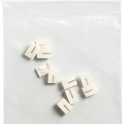 Module latéral 10pcs EDIZIOdue blanc, avec LED 