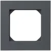 Cadre de recouvrement ENC kallysto.pro 1×1 anthracite 94×94mm 