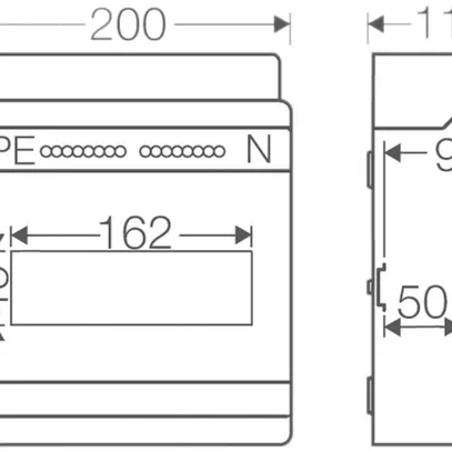 Centralino AP Hensel KV9109 