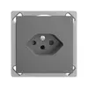 Prise INC EDIZIOdue T13 gris foncé 