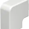 Angle plat Bettermann pour canal d'installation WDK blanc pur 25×40mm 
