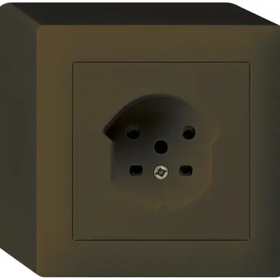 Presa AP HA kallysto tipo 15 con morsetti a innesto marrone 