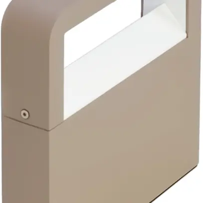 LED-Pollerleuchte METOO 10W 444lm 2700K IP65 200mm sand 