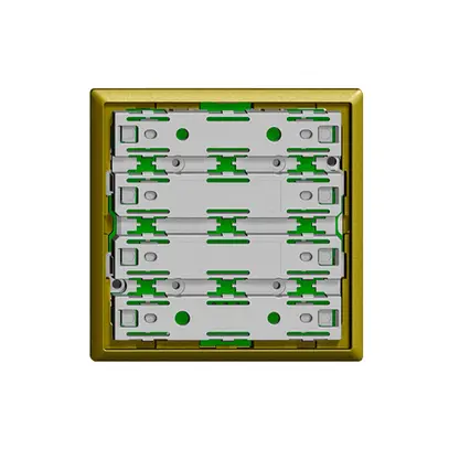 Unità funzionale KNX RGB 1…8× EDIZIOdue olive s.LED, con sensore di temperatura 