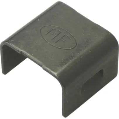 Supporto di fissaggio per Quadro Flury AV 60, acciaio inossidabile A2, nero 