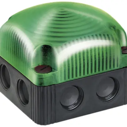 Lampada permanente LED BWM 24VDC verde 