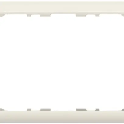 Cadre de recouvrement EDIZIOdue colore pour KNX-Panel 7" blanc 