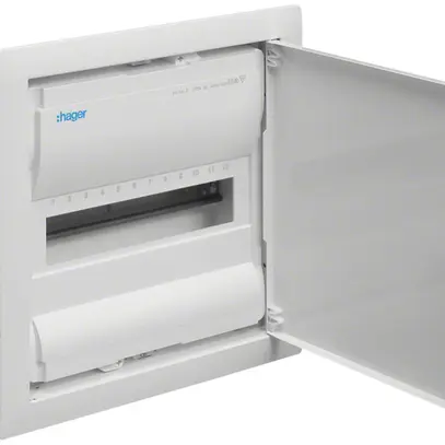 Coffret de distribution ENC Hager volta 1 rangée 12UM porte IP30 348×356×94.5mm 