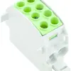 Bloc répartiteur Weidmüller WPD 102 2×35/2×25 1L connexion à vis TS35 vert 