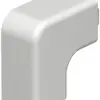 Angle plat Bettermann pour canal d'installation WDK gris clair 20×20mm 