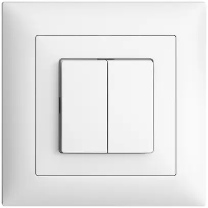 Interruttore INC EDIZIOdue 1/3+3/1P bianco 80×80mm 