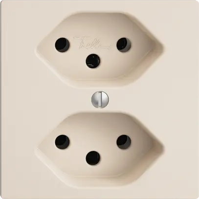 Prise ENC EDIZIOdue 2×T13 crema 