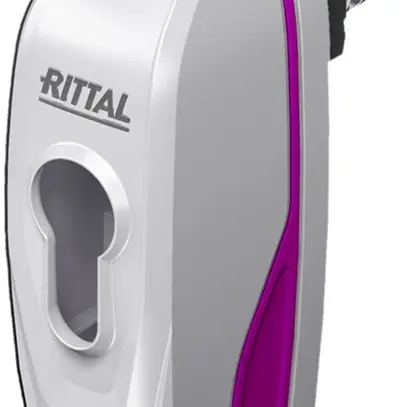 Poignée confort Mini Rittal AX, pour cadenas/inserts/demi-cylindre, zinc 