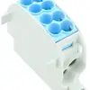Verteilerblock Weidmüller WPD 101 2×25/2×16 1L Schraubanschluss TS35 blau 
