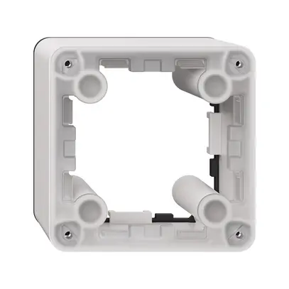 Cadre intermédiaire NEVO, H=33mm, pour NAP.Q et NUP.Q, avec joint noir, blanc 