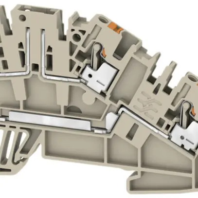 Borne d'installation Weidmüller AITB 2.5 LDT-L W/O DTLV PUSH IN 2 étages 