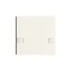 Touche 1/1 KNX/électron.s.LED EDIZIOdue commande à 2-touches blanc 