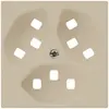 Piastra frontale per presa Hager kallysto 3×T23 H beige 