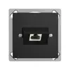 Prise INC 1×RJ45/u 4P ITplus EDIZIOdue noir 