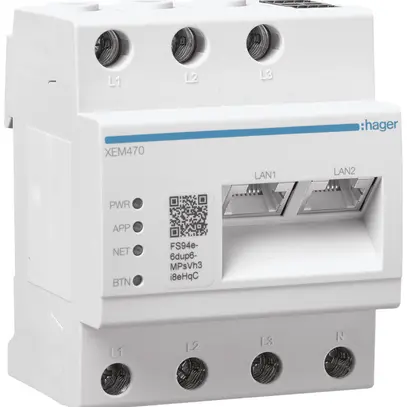 Centrale de gestion d'énergie AMD Hager flow pour borne de charge witty solar 