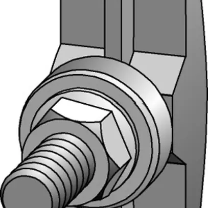 Kit di fissaggio Niedax M10×35 