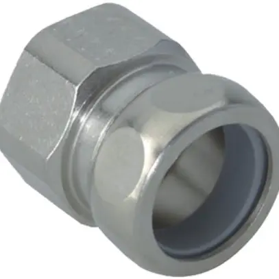 Raccord AGRO Progress M50/56mm laiton nickelé 