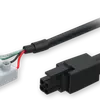 Teltonika PR2FK20M Anschlusskabel  4-Pin und Schraubklemme 