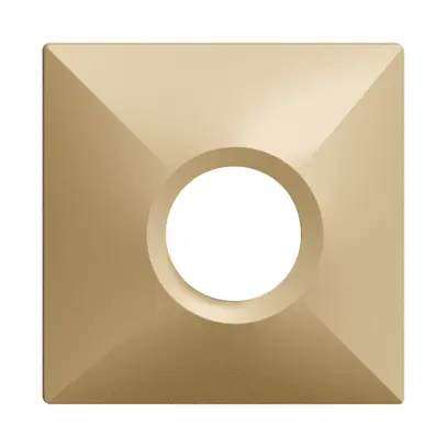 Capot frontal ang. EDIZIOdue sand, pour détecteur de mouv.PIRI 360° 