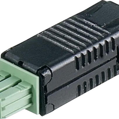 Prise Wieland 2P noir/vt pour Bus-KNX BST 14i2 F B1 Z 