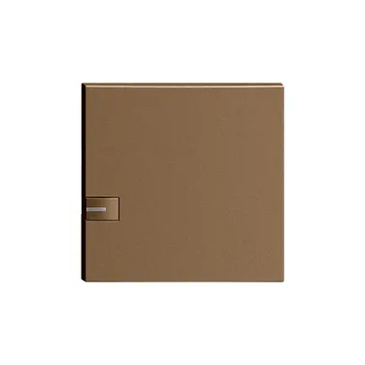 Tasto 1/1 KNX/elettronic.c.LED EDIZIOdue comando semplice coffee 