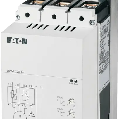 Avviatore soft Eaton DS7 100A 3L 200…480VAC, 110…230VAC 