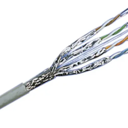 Câble de données R&M Classic, cat.7 S/FTP 4P AWG23 1000MHz Cca gris, 500m 