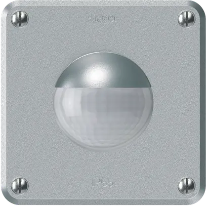 Rilevatore di movimento Hager robusto IP55 A 3 fili alluminio 