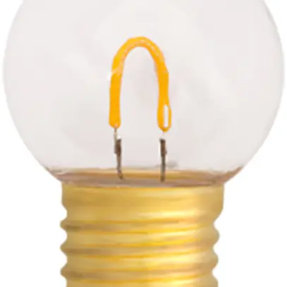 Lampada LED ELBRO E27, G45, 0.6W, 230V, 2400K, 50lm, Ø45×70mm, chiaro 