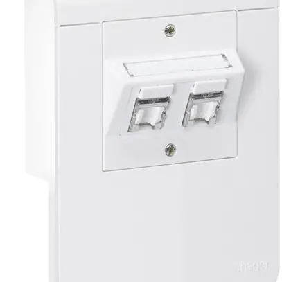 Scatola per apparecchi tehalit SL20115 2×Cat.6 CH, bianco traffico 