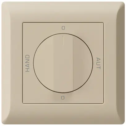 Interrupteur rotatif ENC 0-Hand-0-Aut. kallysto.line 2/1L beige avec manette 