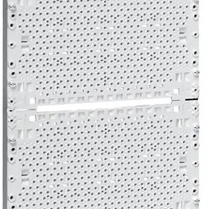 Travée télécom Hager avec plaques de montage 8-rangées 1250×250mm 