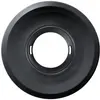 Couvercle ESYLUX pour détecteur FLAT Ø104mm plastique mat rond noir 