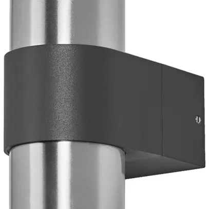 Wandleuchte LEDVANCE ENDURA Classic GU10 2×5W IP44 grau drehbar 60° 