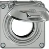Partie supérieure ELEMENT SNAPFIX® avec clapet pour prises IP55 Ø53mm 