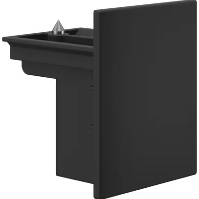 Capot de fermeture Sylvania OneTrack matière synthétique 31.4mm×37.8mm noir 